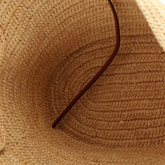 Loewe Elephant Basket Tote Raffia Small Neutral - Picture 6 of 7